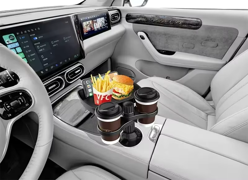 Portavasos Para Auto Con Bandeja