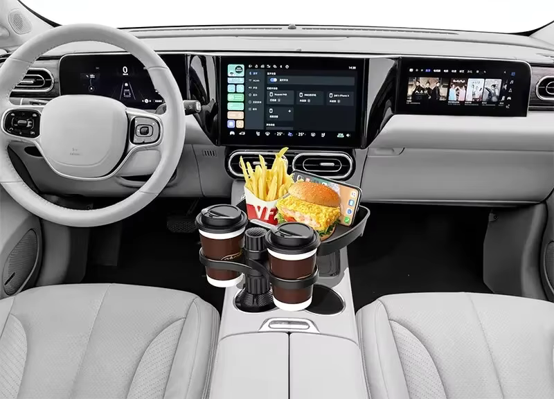 Portavasos Para Auto Con Bandeja
